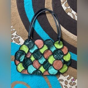 Colorful Patchwork Women's Bag